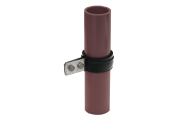 鉄 ドブメッキ ELフラット立バンド (VP管用)(VP10215) (TPE)(AWJ品)